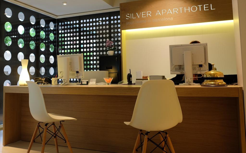 Aparthotel Silver Barselona İç mekan fotoğraf